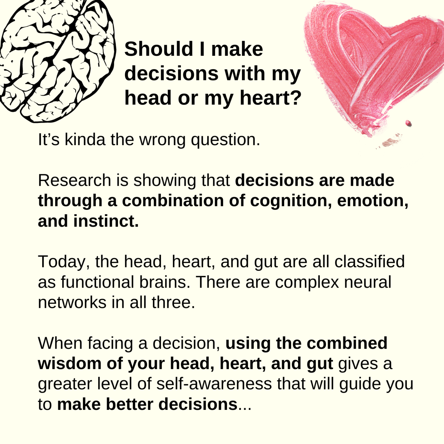 Gut Feeling 123:  The Surprising Link Between Gut Health And Decision Making - 74d3ux3